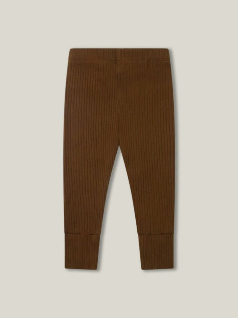 The Ribbed Legging Baby - Camel